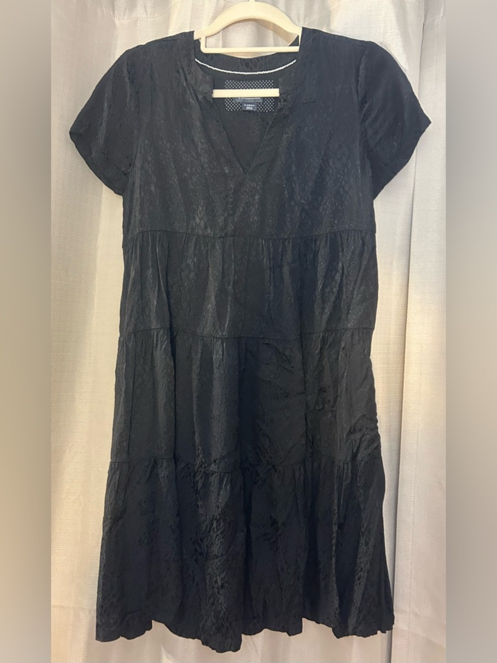 Maeve by Anthropologie Sacha Jacquard Tiered Dress